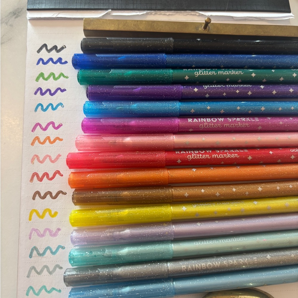 Ooly Rainbow Sparkle Glitter Marker